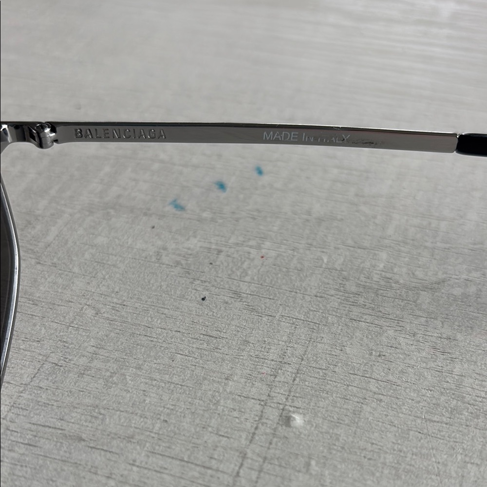 Men’s XL Balenciaga™ BB0277S 003 60 - Gunmetal/Blueflash sunglasses - Picture 5 of 10
